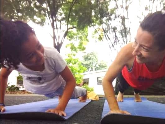 yoga en familia